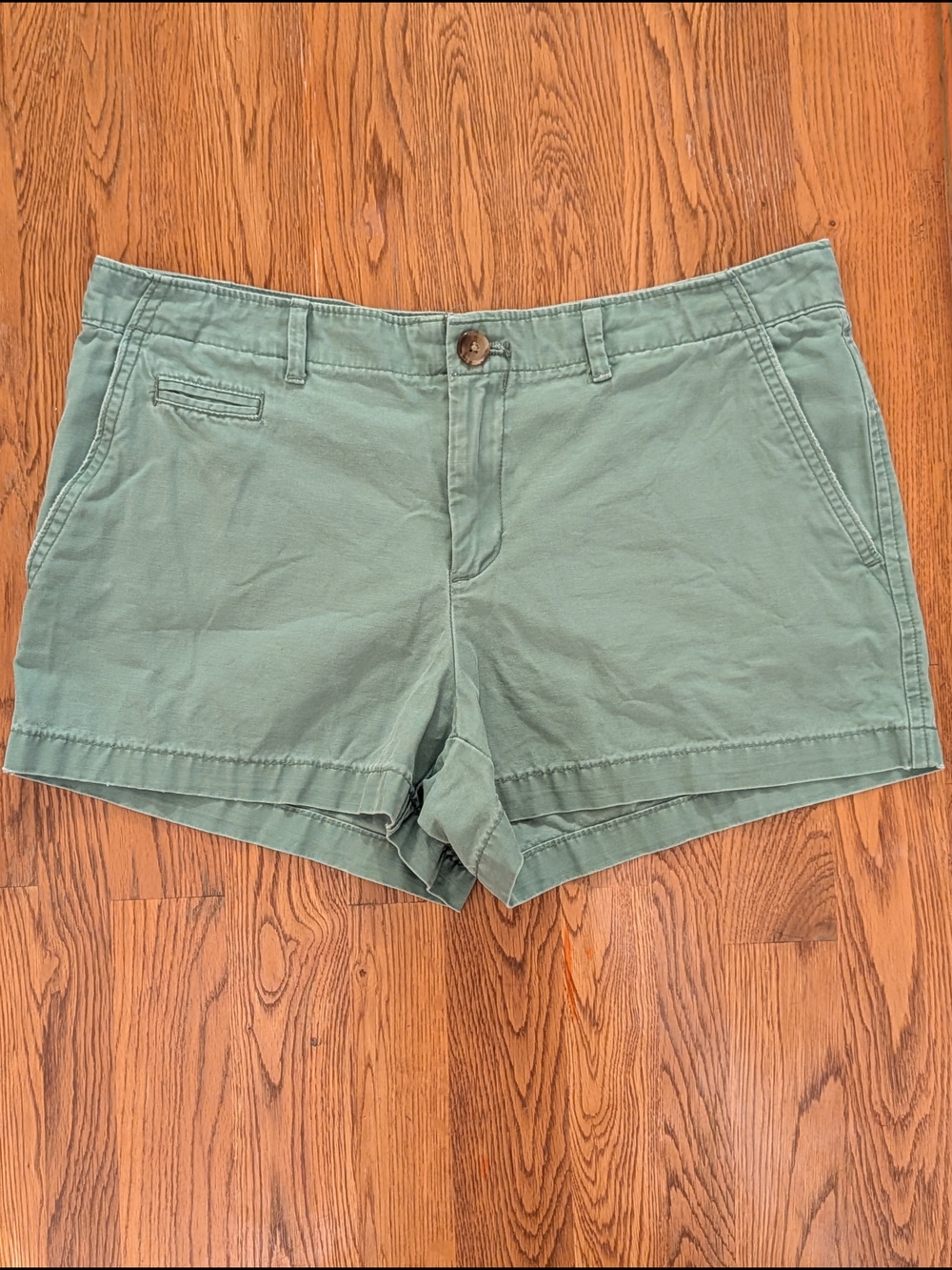 Gap Sage Green Cotton Chino Shorts